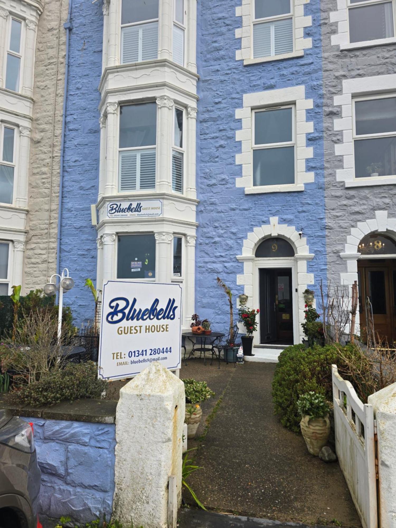 Bluebells Guest House Barmouth Eksteriør billede